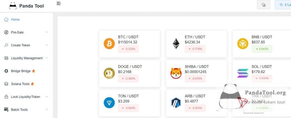 OKB链怎么发币？PandaTool提供一键发币支持