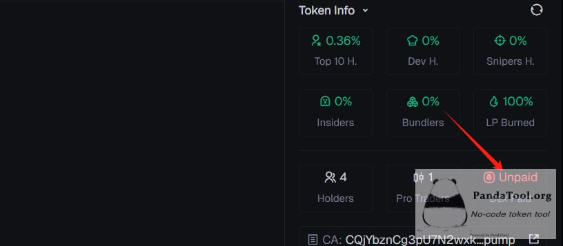 Axiom的DEX Paid是什么意思？